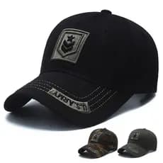 Boné masculino de beisebol, boné camuflado, boné masculino para esportes ao ar livre, boné de verão com proteção solar.
