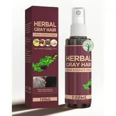 Spray Herbal para Cabelos Grisalhos, Spray Condicionador Escurecedor de Cabelo, Spray Herbal para Coloração de Cabelo, C