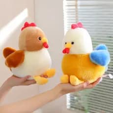 22/30cm Bonito Colorido Frango Brinquedo De Pelúcia Plushie Boneca Pintainho Brinquedos Macios Presente Para Meninas Men