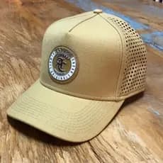 Boné Snapback Laser Brands Anth.Co Aba Curva Mostarda