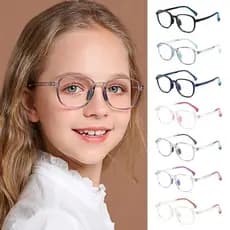 Óculos Anti-Luz Azul para Crianças TR90, Óculos de Proteção para Computador para Meninos e Meninas, Armação Ultra Leve,