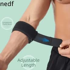 Cinta De Cotovelo Ajustável NEDFS , De Tênis De Compressão De Exercício Diário , Cotoveleiras De Suporte Respiráveis