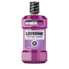 Enxaguante bucal com flúor Listerine Comprehensive Care Powerful Anti-Cavity, 6 em 1, ajuda a eliminar 99% das bactérias