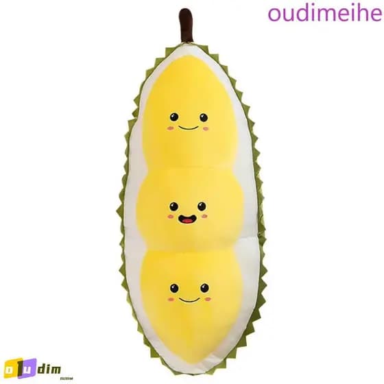 Almofada De Abraço OUDIMEIHE Durian , Travesseiro De Pelúcia De Frutas Macias E Fofas , Brinquedo 30 Cm