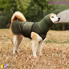 Jaqueta Calmante Para Cães OUDIMEIHE , Colete Elástico Quente Ansiedade De , À Prova De Vento Com Capuz Macio