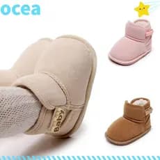 OCEA Botas De Neve Para Bebês , Chinelos Quentes De Inverno Recém-Nascidos , Sapatos De Pelúcia Macios Crianças Pequenas
