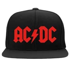 Boné Bordado Acdc hard rock