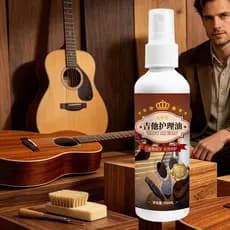 Líquido Para Cuidados Com Guitarra , 100ml , Longa Duração , Hidratante Profissional , Limpador De Violino , Profissiona