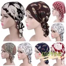 DAPHNE Turbante Com Estampa Floral 2023 Tubo Aquecedor Elástico Masculino Feminino Algodão Chapéu Bandana
