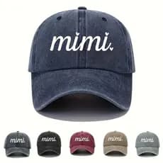 Boné Estilo Dad Hat Vintage Lavado e Desgastado, Ajustável, Leve e Moderno, Chapéu de Sol para Mulheres-***&&*&&--&&-**&