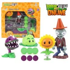 Figuras de Ação Plantas vs. Zumbis