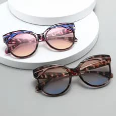 Nova Moda Óculos De Sol De Armação Oval Unissex Elegante Estilo Retro Para Atividades Ao Ar Livre Proteção UV Condução E