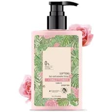 Condicionador Leave-In Suavizante para Cabelos Secos e Frisados, Condicionador Leave-In Leve com Extrato de Rosa Mosquet
