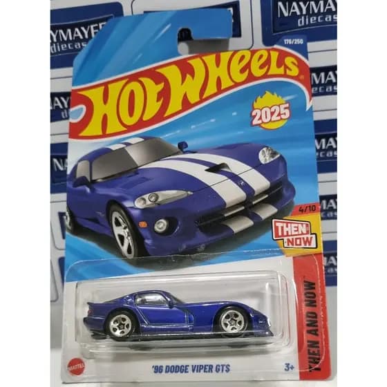 Hot Wheels 96 Dodge Viper GTS Azul