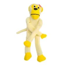 Brinquedo Macaco Pelúcia Pet mordedor Interativo com Apito Para Cachorros Cães E Gatos porte pequeno medio