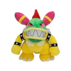 Super Mario novo estilo 37cm feminino Cooper boneca de pelúcia feminino rei grande demônio rei fogo dragão brinquedo de