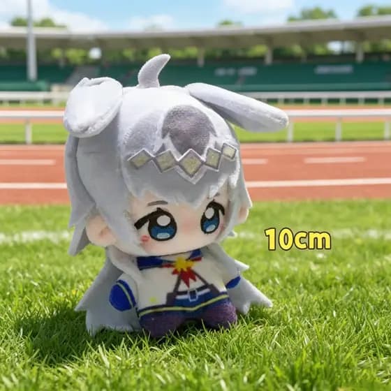 Boneca de Pelúcia Uma Musume Oguri Cap de 10cm, Brinquedo de Anime Fofo, Presente para Fãs