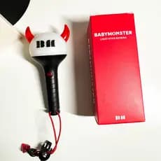 BABYMONSTER Mini Light Stick Kpop Concert Lightstick Chaveiro