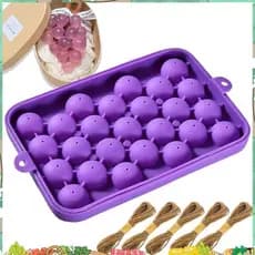 Kit De Fabricação De Sabão De Silicone DIY , Moldes De Sabonetes De Uva , Molde Requintado Para Fazer Artesanal (Sem)