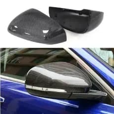 Fibra De Carbono Espelho Retrovisor Lateral Do Carro Capa Acessórios Para Jaguar XE XK XF XJ XKRauto Peças Decoração
