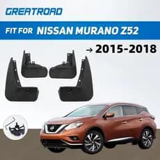 Frente Traseira Moldada Pára-Lamas Do Carro Para Nissan Murano Z52 2015 2016-2018 Mudflaps Respingo Guardas Lama Aleta F
