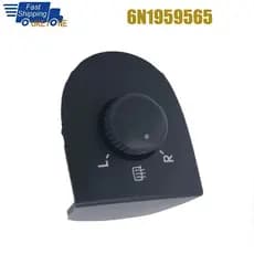Interruptor De Controle Do Espelho Retrovisor Elétrico Ajustar Peças Botão Para VW Volkswagen Lupo Polo 6N1959565A 6N1 9