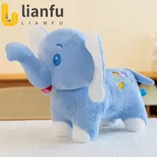 Boneca De Pelúcia De Elefante LIANFU , Travesseiro , Brinquedo Com Almofada Traseira De 35 Cm