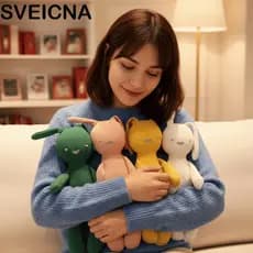 SVEICNA Coelho De Pelúcia Bonecas , Brinquedos Macio Brinquedo Do Bebê , Estilo Kawaii Páscoa