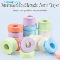 SUBING 5 Rolos Resistentes Sensíveis Sob A Almofada Dos Olhos , Fita Adesiva Multiuso Para Cílios Em Gel De Silicone Mic