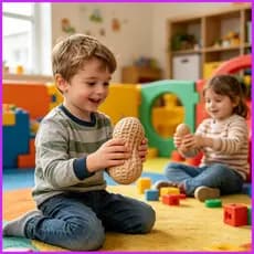 Brinquedos De Estresse Realista Engraçado Porca Jogos Sensoriais 3 Peças Bolso Fidget Amassar Para Adultos Homens Mulher