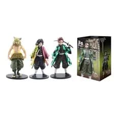 Slayer Boneco Demon Kit Com Tomioko,tanjiro,inosuki Promoção