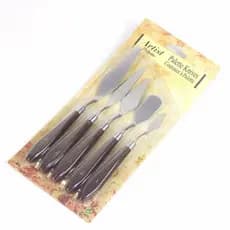 5 Pçs Conjunto Pintura A Óleo Raspador Paleta Faca Aquarelas Fino Acrílico Guache Espátula Escolher Ferramentas De Mistu