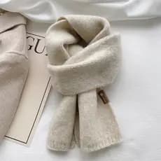 Senhoras Cashmere Mistura Cachecol Feminino Inverno Luxo Cor Sólida Xale Envolve Quente Grosso Lã Lenço Cobertor Pashmin