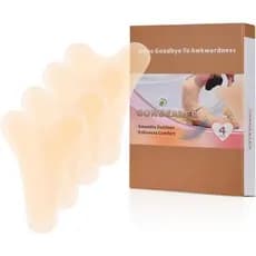 Conjunto de 4 Protetores de Silicone em Forma de Y, Capa de Silicone Reutilizável, Disfarce Sem Costura, Protetor de Rou