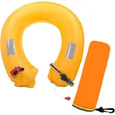 Bóia de Salvatagem Inflável Automática Portátil para Proteção Contra Quedas na Água, Essencial para Esportes Aquáticos