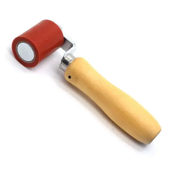 Rolo de Silicone Profissional de Alta Resistência de 45mm (1-3/4 Polegadas) para Soldagem de Membranas de PVC/TPO/EPDM e