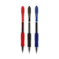 Caneta Gel 0.7mm G-2 Retrátil Ponta de Aço C/ Grip - Pilot | Tecnologia Japonesa | Roller Ball Pen