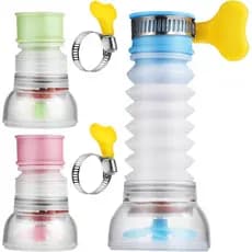 Filtro de água para torneira de 3 peças, extensor de torneira purificador de água, purificador de água para torneira, to