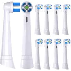Compatível com as cabeças de reposição para escova de dentes elétrica Oral-B iO 3/4/5/6/7/8/9/10 Series Ultimate Clean,