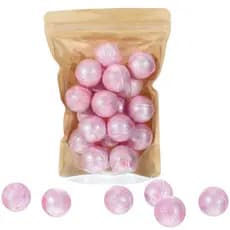 Demissle 20 Peças 0,53 oz Bombas de Banho Efervescentes Mini Bolas de Banho para Mulheres Conjunto de Presente de Bombas