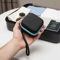 { BUDDI } Estojo Organizador De Insulina EVA Durável 10ML 9 Frascos Bolsa De Armazenamento À Prova D'água De Grande Capa