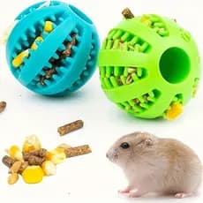 Recipiente Interativo De Comida Para Hamster , Lenta E Brinquedos Educativos Molares , Adequado Pequenos Animais De Esti