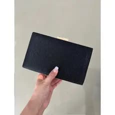 Juzia Bolsas Bolsa Clutch festa de mão carteira casamento glitter listra trava 2 alças corrente transversal de mão