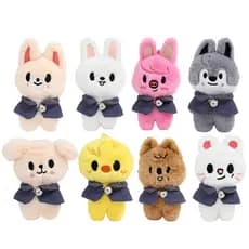 Boneca de pelúcia para crianças de rua skzoo chaveiro pingente boneca bolsa de brinquedo pingente