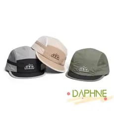 Boné De Beisebol DAPHNE , Chapéu Bordado De Nylon De Secagem Rápida , Bico De Pato Respirável De Malha Com 5 Painéis Par