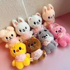 Kpop Idol Stray Kids Boneca De Pelúcia Chaveiro SKZOO Brinquedos