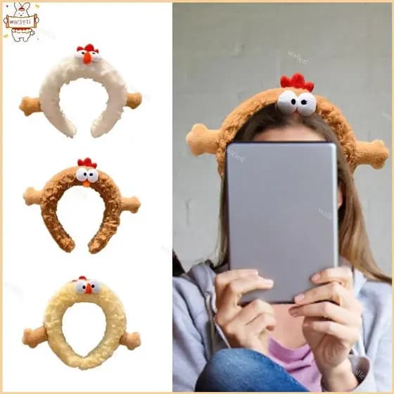Outono E Inverno Hairbands Engraçado Argola Cabelo Personalidade Feminina Cocar Adequado Para Várias Ativi