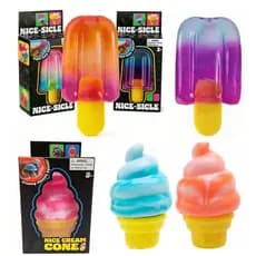 Schylling Needoh Nice Cube Picolé Sorvete Sensorial-Sicle Stress Relief Squishy Squeeze Toy Presente