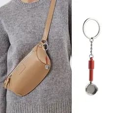 Estone Miniatura Espresso Supplies Chaveiro Bolsa Charme Para Amantes E Colecionadores De Café
