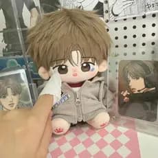 Jinx : Kim Dan Joo Jaekyung Masculino BL Bonito Menino Boneca De Pelúcia Algodão Recheado Corpo Nu Vestir Roupas Plushie